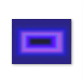 Tableau sur toile contemporain Violet Depth aux tons bleus et violets