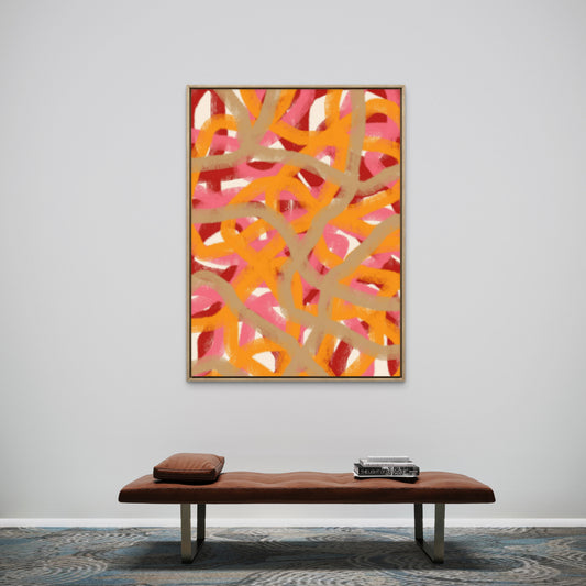 Ochre Balance dans un intérieur contemporain
