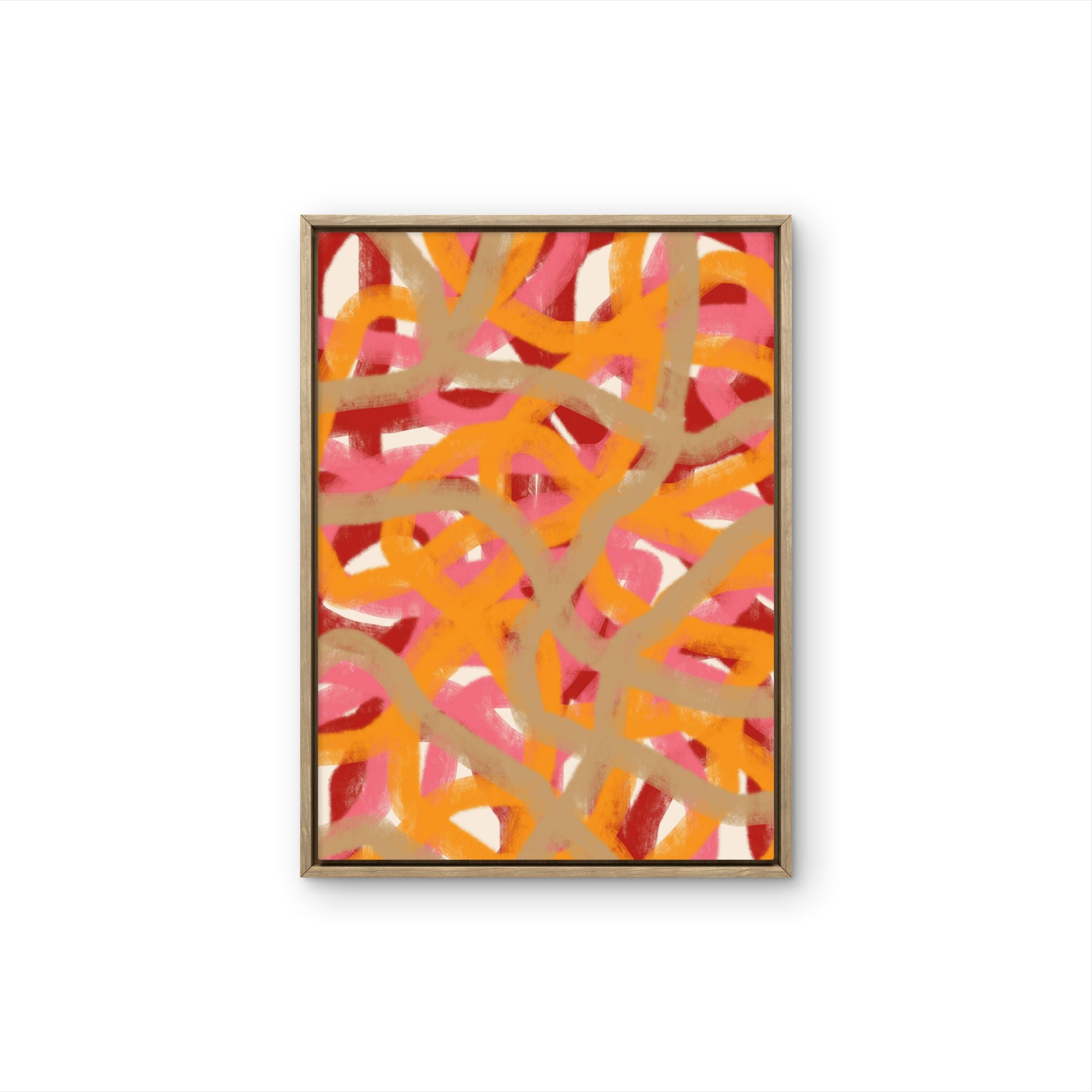 Œuvre contemporaine Ochre Balance