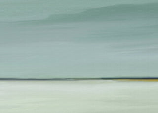 Détail du tableau abstrait Quiet Shore